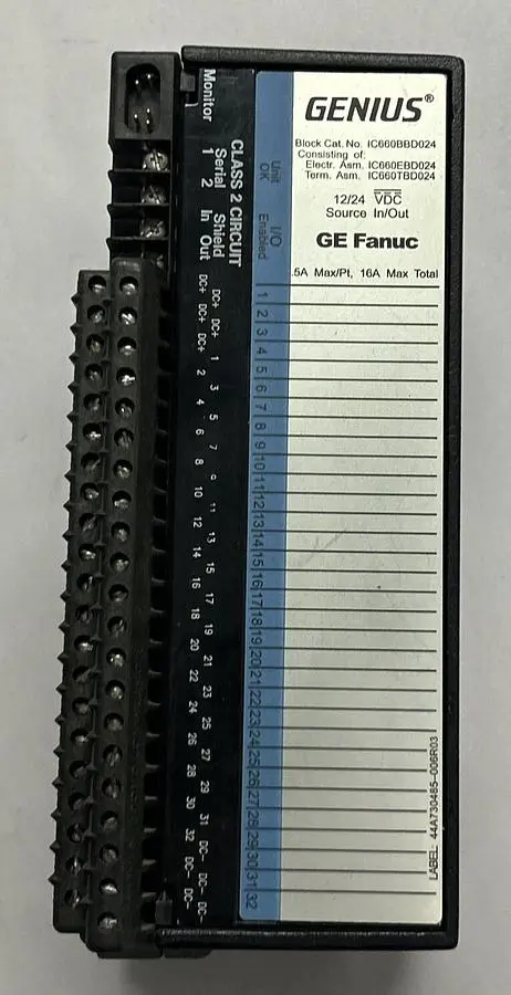 Used GE FANUC IC660BBD024 PLC Input & Output Ohio US | Surplus Asset Holdings #1236948