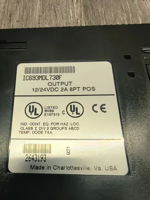 Used GE FANUC IC693MDL730F PLC Input & Output South Carolina US | ESS Industrial Equipment Sales #1275077