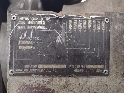 USED BOWERS 1000-6