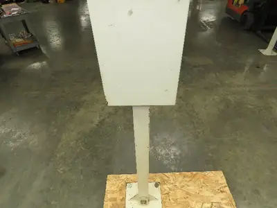 Pedestal Operator Station 12x10x6" Electrical Enclosure Pushbutton Estop