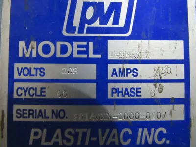 2007 PLASTI-VAC (PVI) 8140XX Single Station Thermoformers | PlastiMach Corp (4)