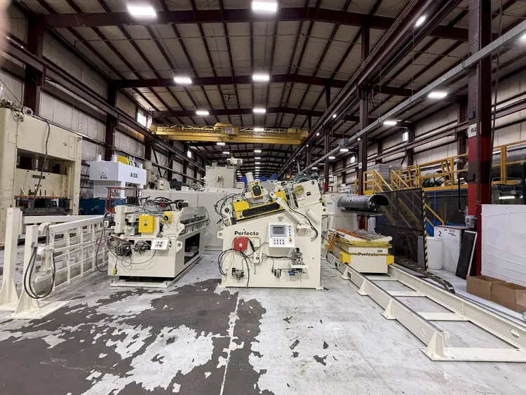 2011 PERFECTO RS60-7272 / 38-72-7 Coil Feed Lines | PressTrader Limited