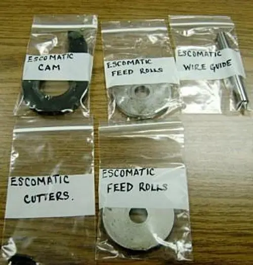 0630-400 TOOLING FOR ESCOMATIC SWISS SCREW MACHINE FOR JEWELRY EARRING POST MAKING