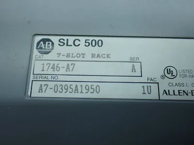 USED ALLENBRADLEY 1746A7