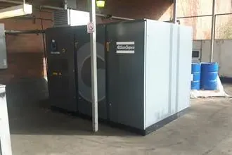Used 2018 ATLAS COPCO GA110VSD+C142AP Rotary Screw & Sliding Vane Air Compressors Ohio US | G-2000, Inc. #1063554