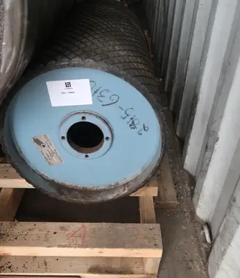 16.5" X 32'', Rubber Pulley Lagging