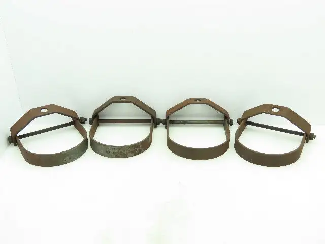 FM B3100-6 Pipe Clamp 6" Clevis Hanger LOT OF 4