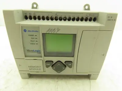 Allen Bradley 1763-L16DWD PLC MicroLogix 1100 16 Point Controller Ser B FW 12