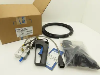 Nordson 234897 FP200 EX Hot Melt Glue Dispenser Applicator Gun w/Hose 240V