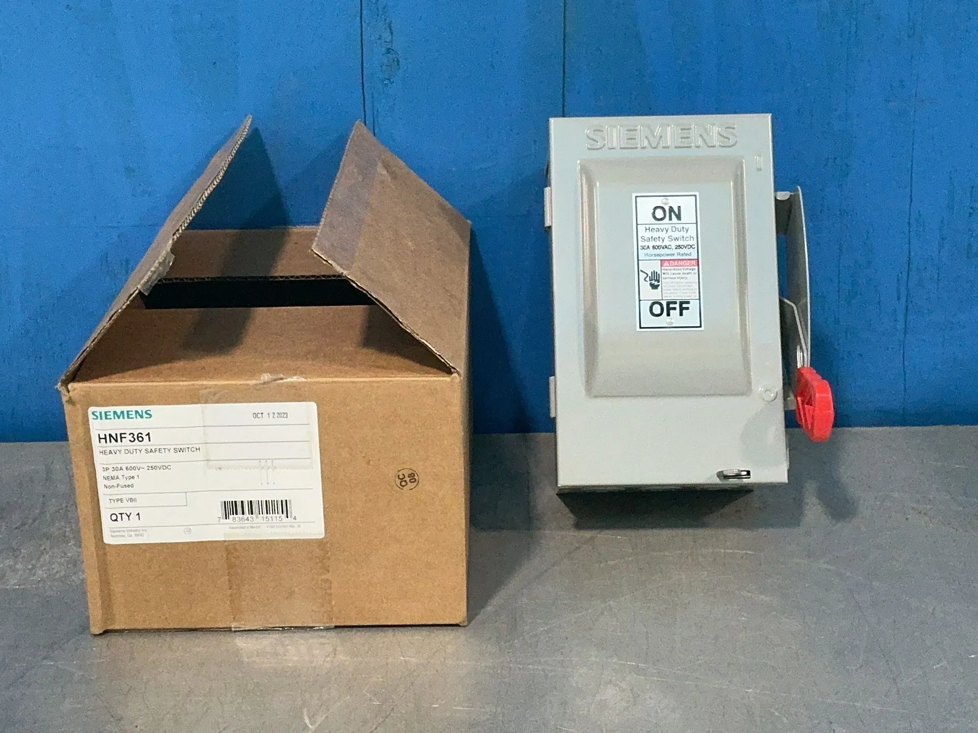 New | in-Stock SIEMENS HNF361 Circuit Breakers Ohio US | HGR 24 #1277765
