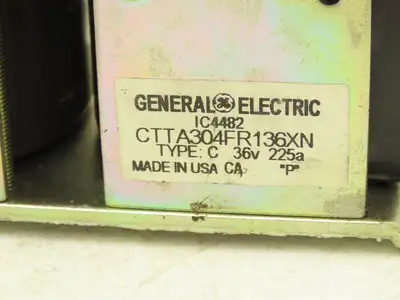 General Electric CTTA304FR136XN Forklift DC Motor Contactor 36V Off PLR-DD-100