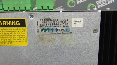 Atlas Copco QCS-T 340 25 Servo Control Module 4240 0340 81 Used
