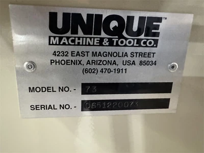 Used 2022 UNIQUE "73" Pocket Hole Machines Texas US | MachineryMax #1488363