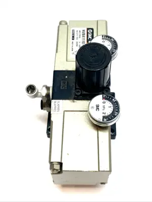 Used SMC Booster Regulator 2x Pressure 1/4" NPT Air Pressure Regulators Michigan US | Maverick Industrial Sales #1394932