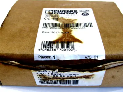 NEW PHOENIX CONTACT UNO-PS/1AC/24DC/ 30W POWER SUPPLY UNOPS1AC24DC30W