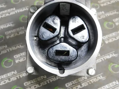 Pyle-National Company KRC-460 Quelarc Receptacle 60 Amp 600VAC 250VDC 4P 4W Used