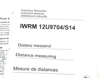 IWRM 12U9704/S14 | Baumer  Inductive Distance Sensor 0... 4mm Voltage Out. 10145778 - Used
