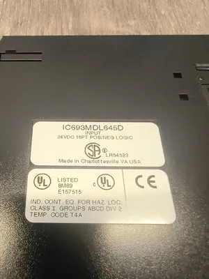 Used GE FANUC IC693MDL645D Programmable Logic Controllers South Carolina US | ESS Industrial Equipment Sales #1328506