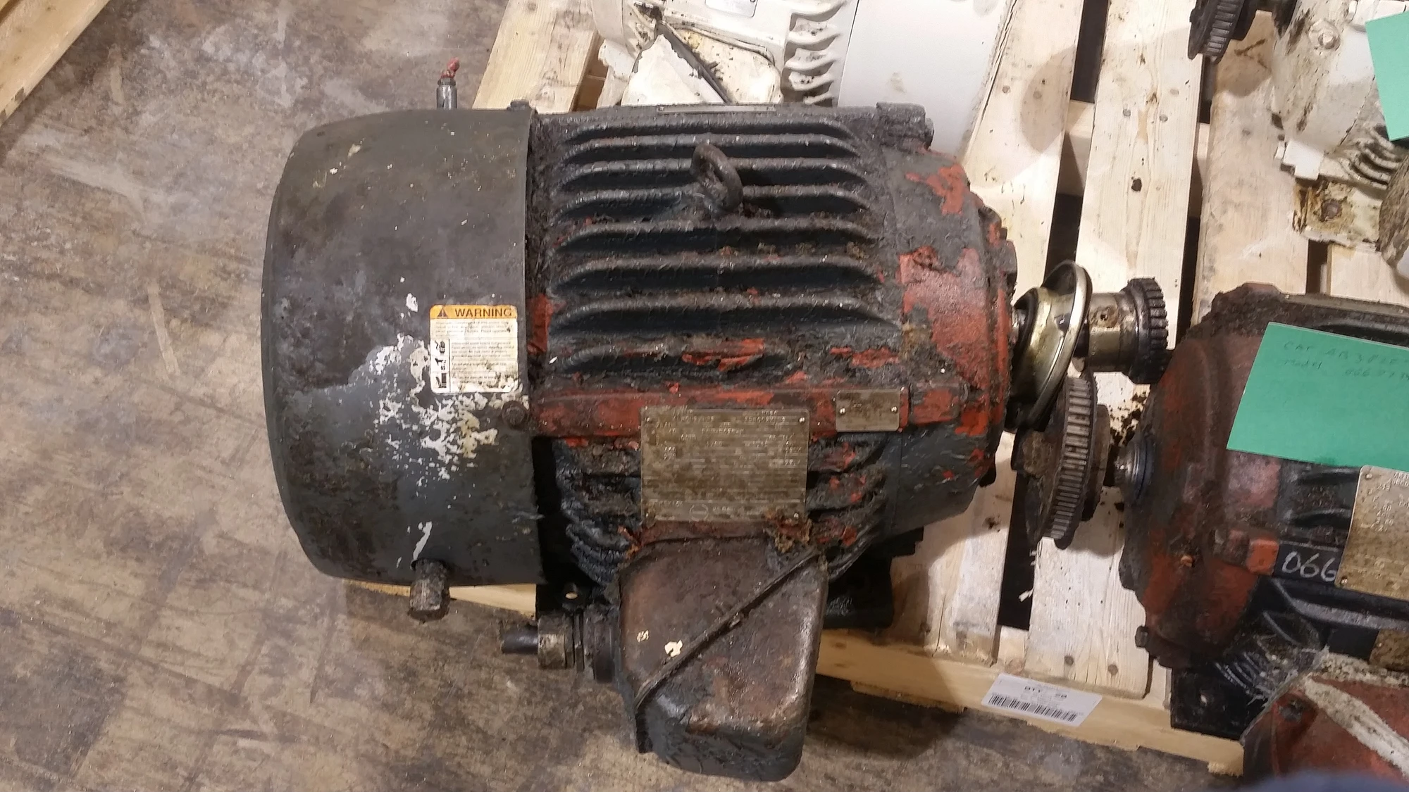 US Motors Motor 7.5HP; 1780RPM; 460V; Frame: 254U F02-E038-M