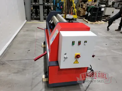Akyapak ASM140-12/5.0 (4' x 1/4") 3 Roll Plate Bending Roll - NEW