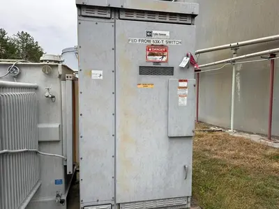 CUTLER HAMMER 2500 kVA HV 13.8kV–600Y/346V Substation Transformer W/ Switchgear
