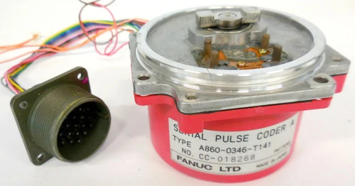 Fanuc General Electric A860-0346-T141 Pulsecoder Encoder for Servo Motor [Refurbished]