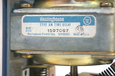 NEW WESTINGHOUSE 1597067 TIMING RELAY