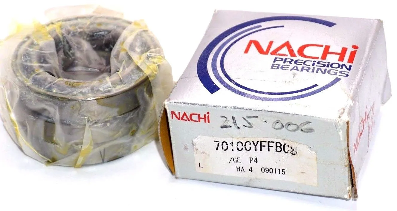 3 NEW NACHI 7010CYFFBCS SUPER PRECISION BEARINGS