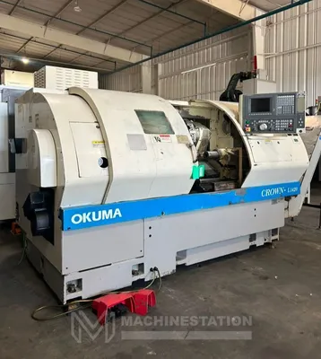 Used 2001 OKUMA CROWN L1420 CNC Lathes California US | MachineStation #947554