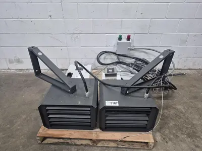Dual Unit Heater System w/ Thermostat & C02 Detector