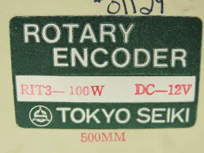 Tokyo Seiki RIT3-100W DC-12V Rotary Encoder
