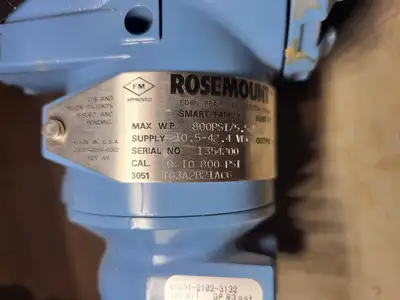 USED ROSEMOUNT 3051TG3A2B21AC6