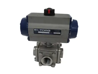 NEW BI-TORQ IS3WL1075SRPN VALVE 3-WAY ACTUATED 1"