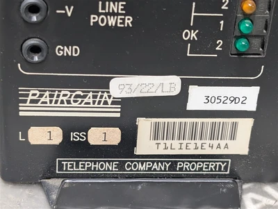 Pairgain HRU 412 HiGain Transmission System Remote Unit 100-1103-01 Used