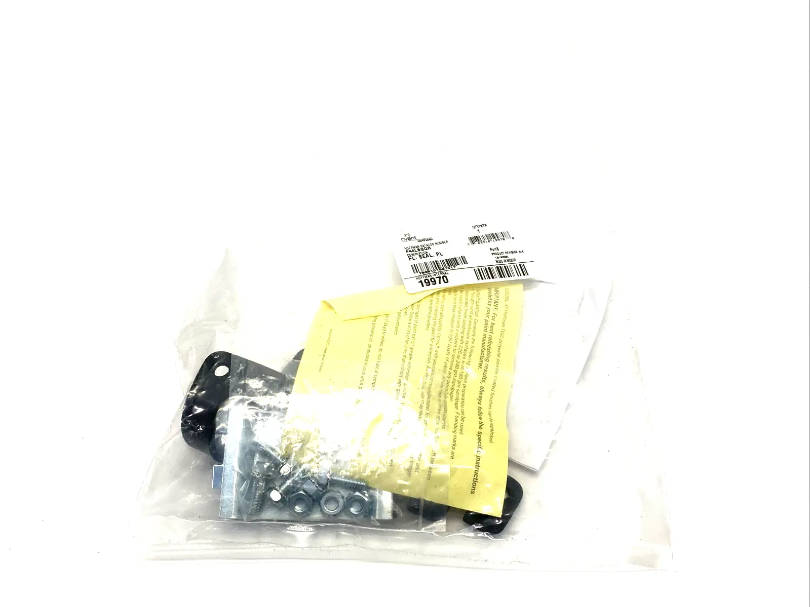 NEW HOFFMAN NVENT QUICK-RELEASE SEALING PLATE LAY-IN HINGED-COVER 4 X 4"