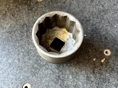 1" DR. 12 point  2" Socket