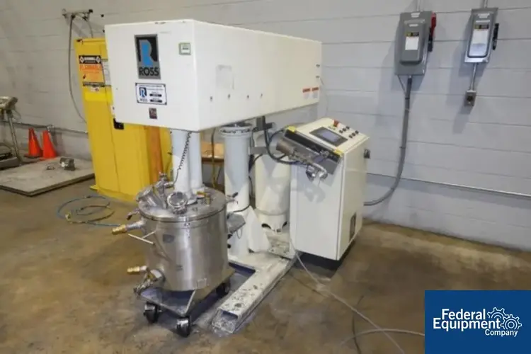 Used Ross 10 Gal Ross Multi Shaft Mixer, S/S, Model CDA-10 Mixers Ohio US | Federal Equipment Company #145621