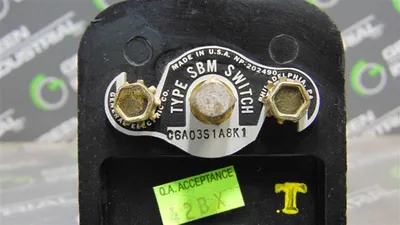General Electric C6A03S1A8K1 Type SBM Rotary Switch Used