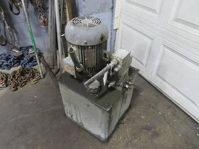 100 hp Reynolds Co-axial High Speed Disperser, 50 hp sweep blade