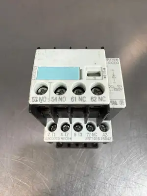 Siemens 3ZX1012-0RH11-1AA1 w/ 3RH1911-1MA11 Contactor (9.3.2)