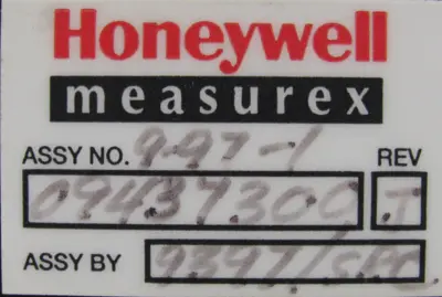 USED HONEYWELL 09437300 PROCESSOR MODULE 9-97-1 (UNTESTED, PARTS ONLY)