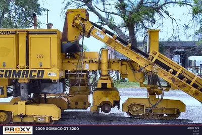 Used 2009 GOMACO GT 3200 Asphalt Pavers Texas US | Proxy Equipment #1388568