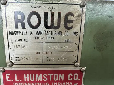 USED ROWE 2010J-PR