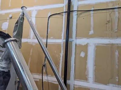 V Blender with Infeed & Outfeed Augers