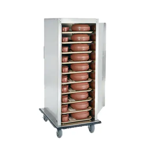 Alluserv VL1820S Ambient Meal Delivery Cart W/ (20) Tray Capacity, Stainless