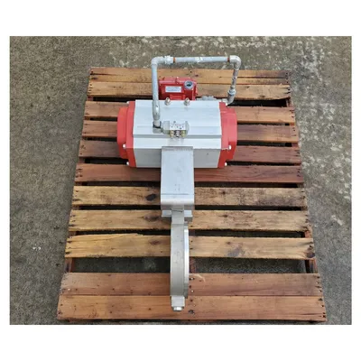 Used 8" Bray Series 50 Butterfly Valve with actuator