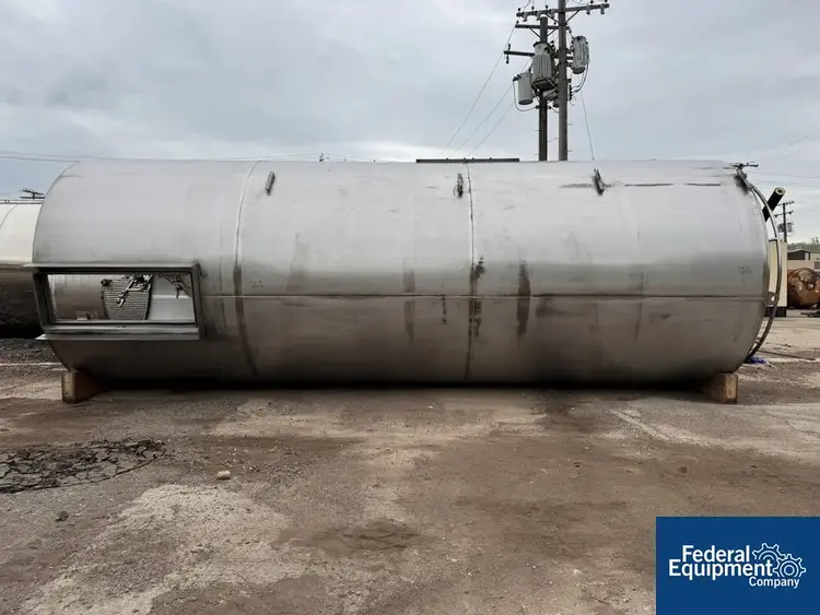 Used Quality Tank Solutions 13,500 Gal Quality Tank Solutions Steel Storage Tank, 304 S/S Stainless Steel Tanks Ohio US | Federal Equipment Company #129495