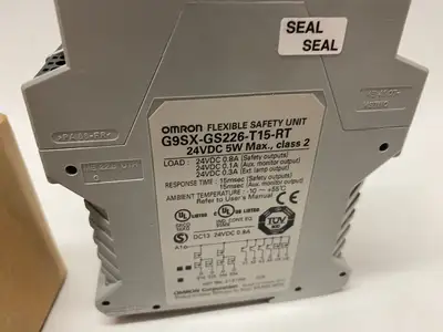 New | in-Stock OMRON FLEXIBLE SAFETY RELAY UNIT 24VDC 5W MAX Relays & Switches | Maverick Industrial Sales #1108804