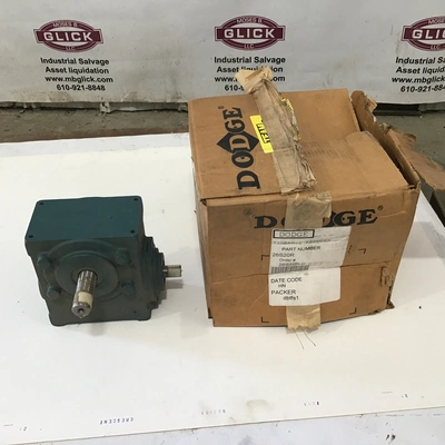 Dodge Tigear 26520R Gear Reducer Ratio 20:1 Mechanical Rating 1750RPM