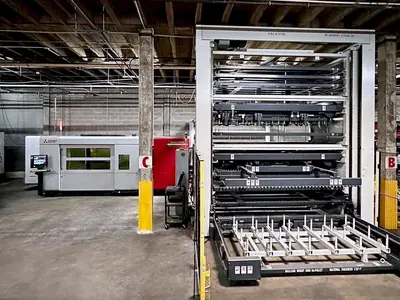 Used 2021 MITSUBISHI ML3015GX-F100 Laser Cutters Illinois US | Machine Factory Outlet #1263208
